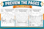 Natural Wonders World Coloring Book, Kids Ages 5-7, Educational Activity (PDF Download) - Image 5