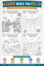 Natural Wonders World Coloring Book, Kids Ages 5-7, Educational Activity (PDF Download) - Image 9