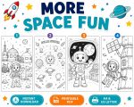 Astronaut Alien Rocket Coloring Pages for Kids Ages 5-7, Space Adventure Printable PDF, Homeschool Activity - Image 3