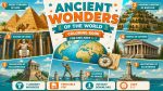 Ancient Wonders Coloring Pages, Printable History Activity for Kids (Digital Download)