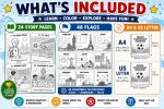 Soccer Championship Adventure Coloring Book, Kids Ages 5-7 (Digital Download) - Image 7
