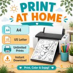 Australian Animals Coloring Book for Kids Ages 5-7 | Koala Kangaroo Platypus Printable PDF | Educational Animal Activity - Image 8
