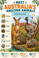 Australian Animals Coloring Book for Kids Ages 5-7 | Koala Kangaroo Platypus Printable PDF | Educational Animal Activity - Image 9