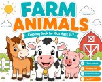 Farm Animal Coloring Pages for Kids Ages 5-7, Printable PDF, Horse Cow Pig Sheep Goat Duck Chicken, Instant Download