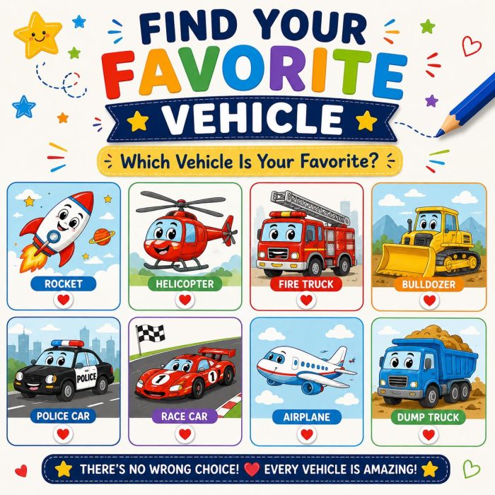 1 Vehicle Coloring Pages for Kids, Printable PDF Activity Book, Ages 5-7, Instant Download - Image 11